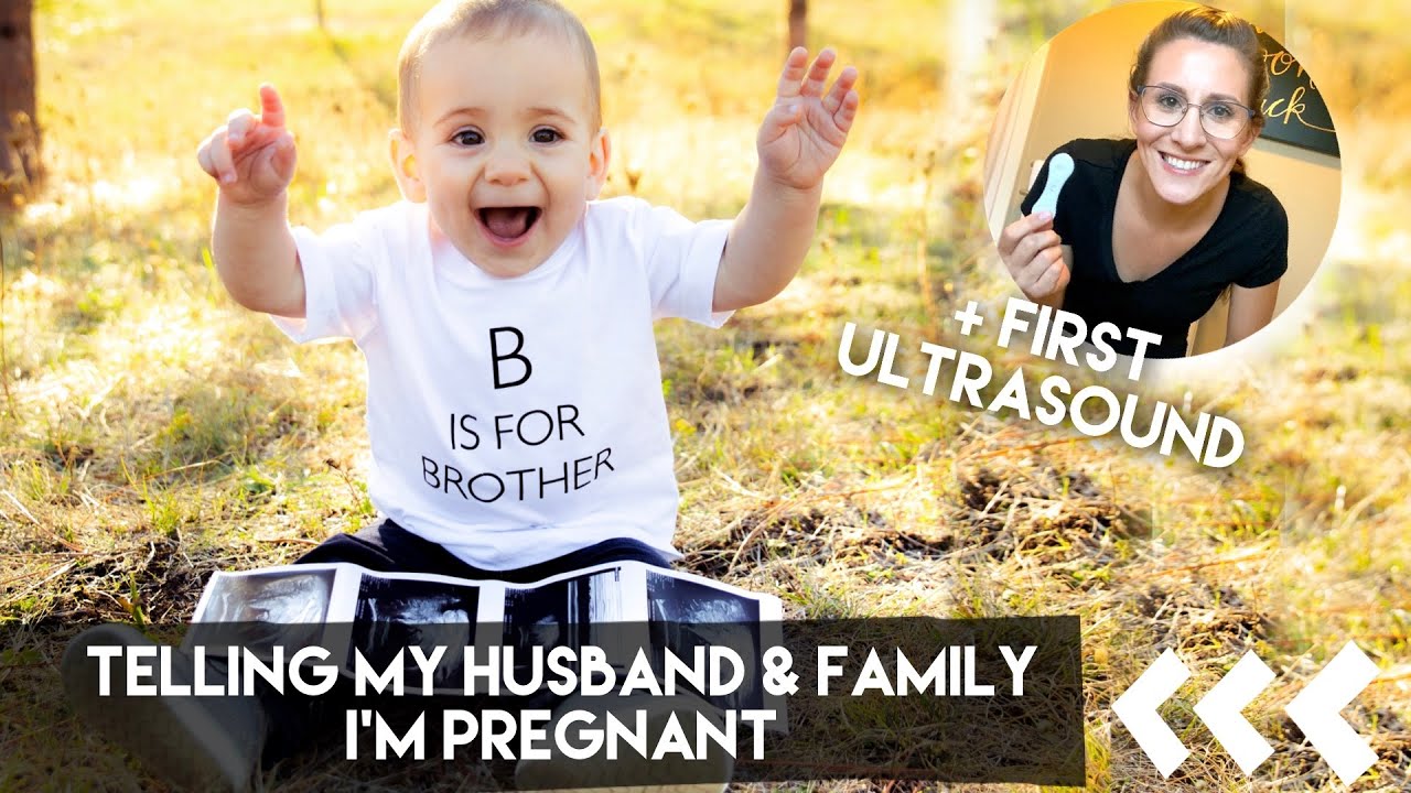 TELLING MY HUSBAND & FAMILY I'M PREGNANT - Their reactions were the best | Baby #2 | Victoria Leone