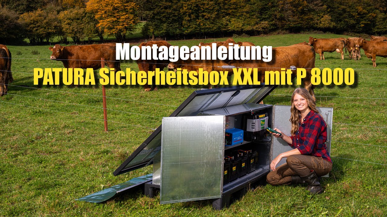 Montagevideo Sicherheitsbox XXL mit P 8000