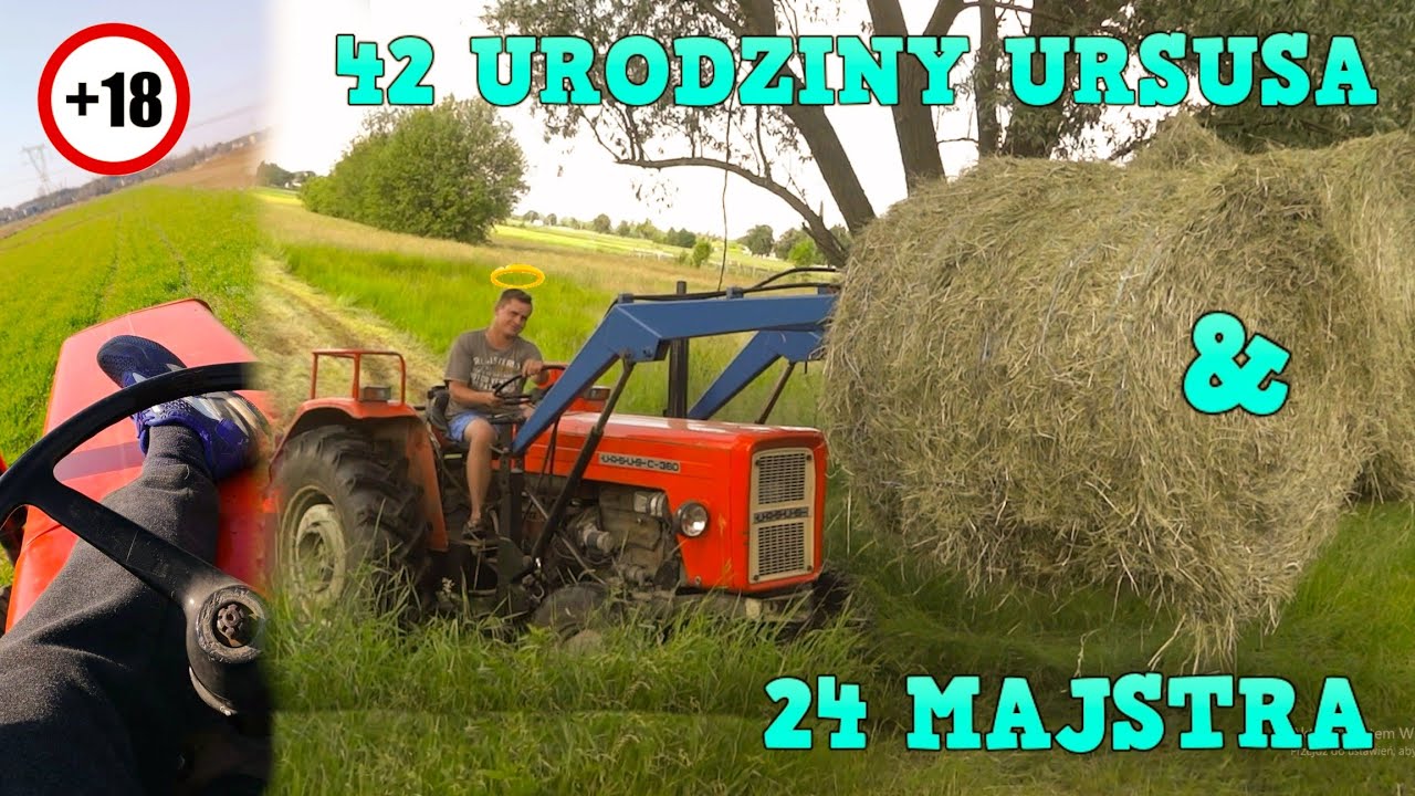 42 Urodziny ursusa c 360🚜 & 24 Majstra😁 *na wesoło*😂 Rol-boss🎥