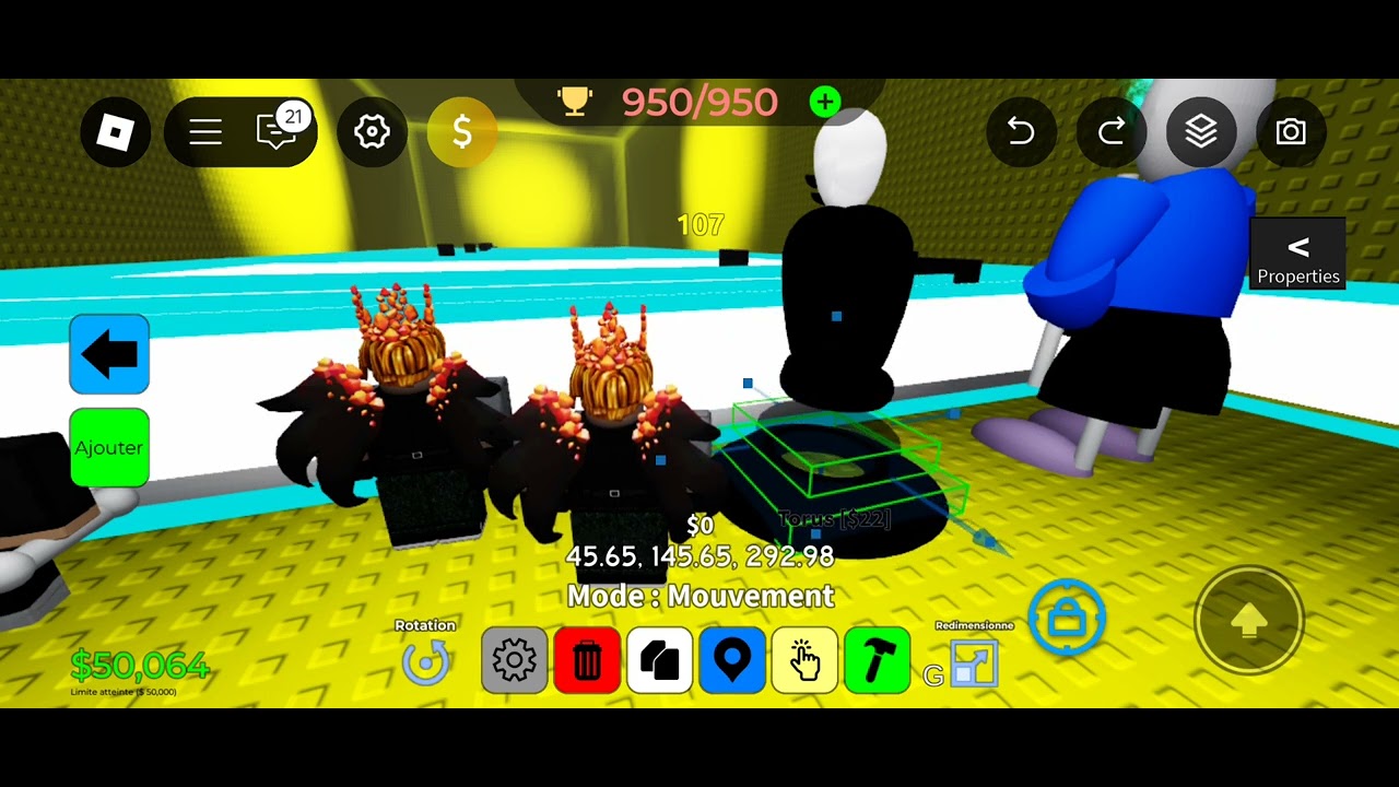 Old footage of my old account in obby creator