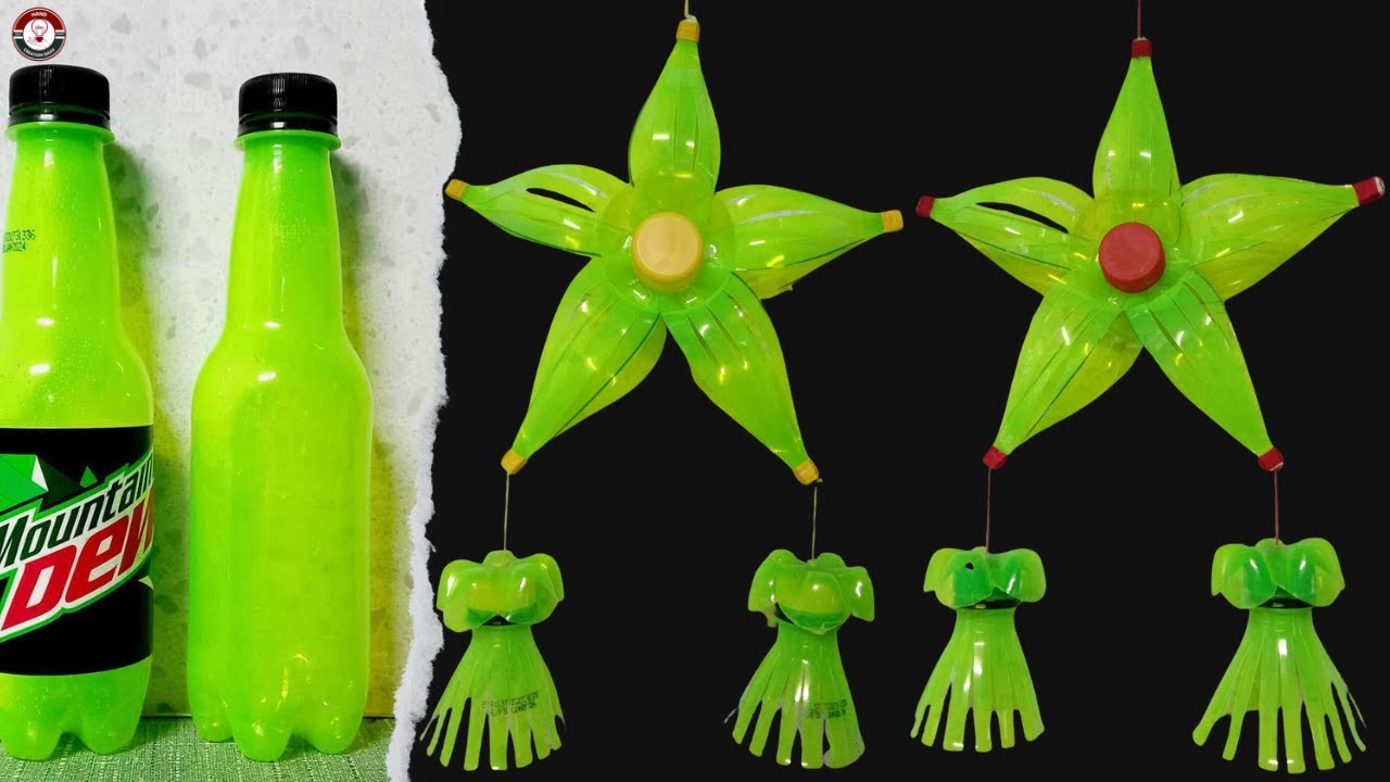 Paano Gumawa ng Parol mula sa Plastic Bottles | How to Make a Christmas Lantern from Recycled Bottle