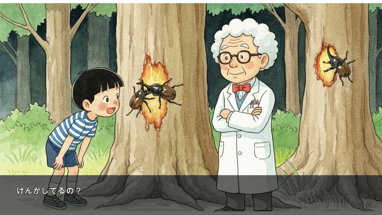 かぶとむしのなつやすみ | 子ども絵本 | 読み聞かせ