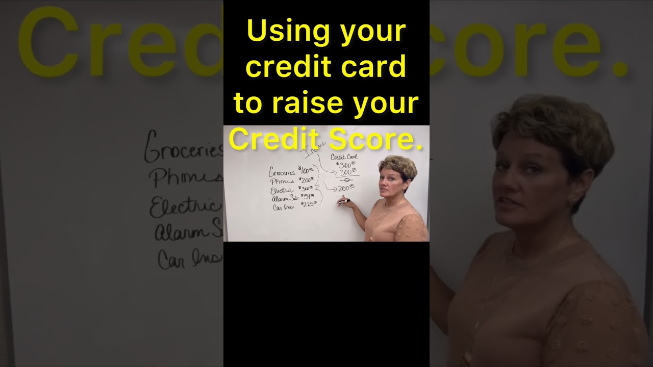 Raise your credit score quickly. #creditcarddebt #velocitybanking #cashflowbanking #bills