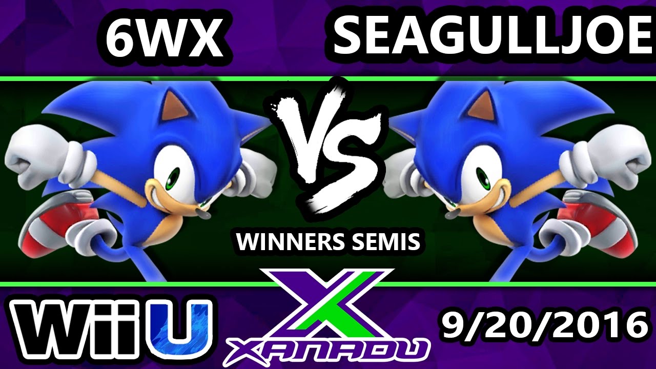 S@X 168 - CIRCA | 6WX (Sonic) Vs. VexX | Seagull Joe (Sonic) Winners Semis - Smash Wii U - Smash 4