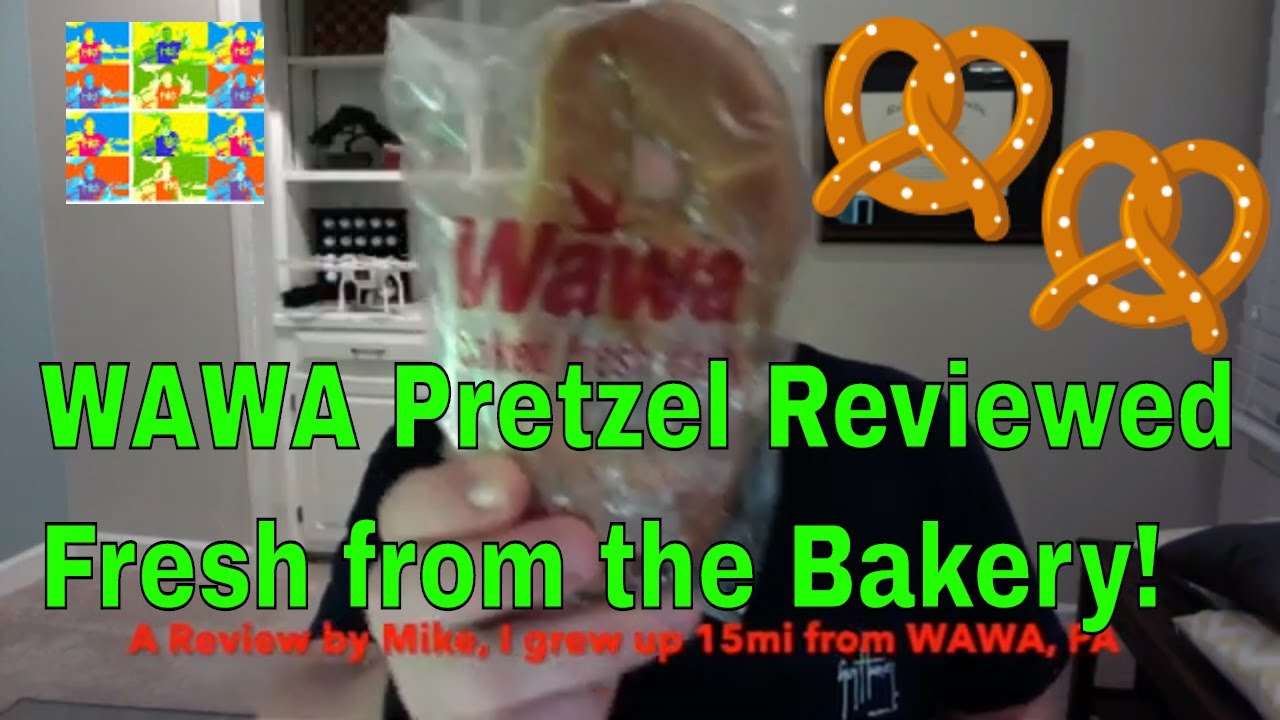 The Best Soft Pretzel #Wawa Pretzel Food Review by #MikeRose #kona2max