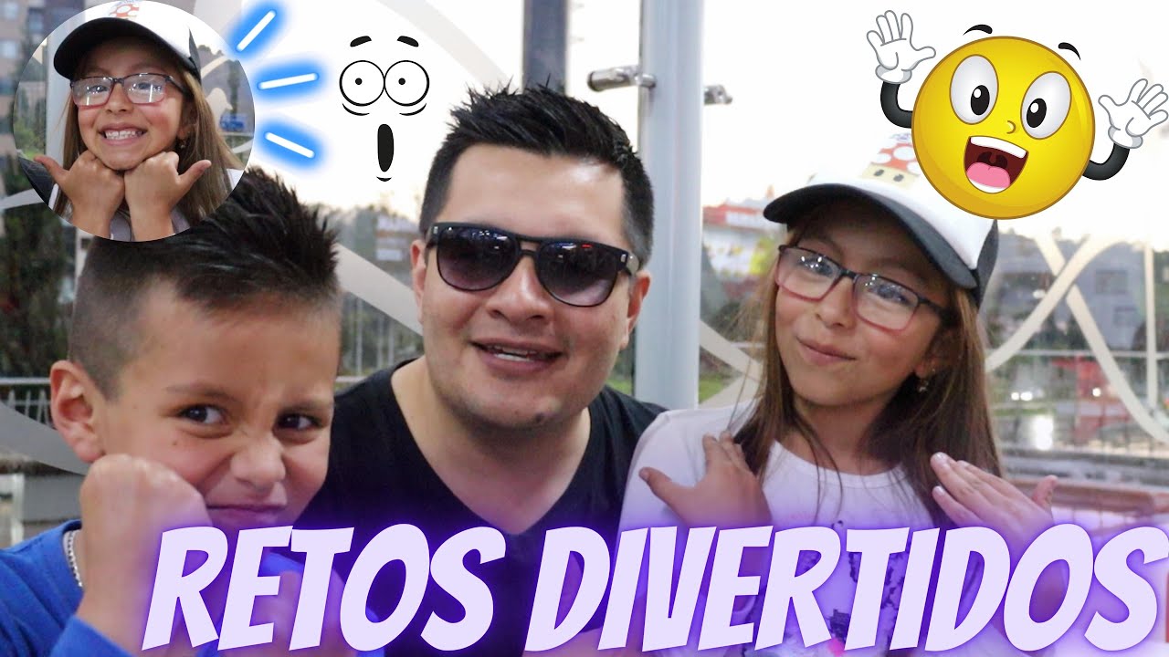 RETOS DIVERTIDOS CON MIS HIJOS NO SE IMAGINAN TODO LO QUE PASÓ