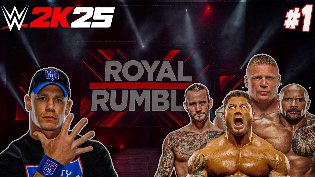 John Cena vs 10 Beast |WWE 2K25|Tatom