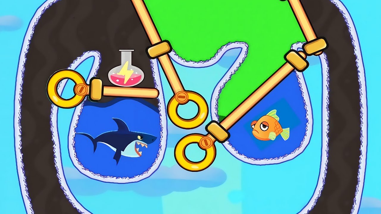 Save the Fish Challenge | Pull The Pin | Best Mobile Puzzle | android Gameplay Walkthrough |Part 114