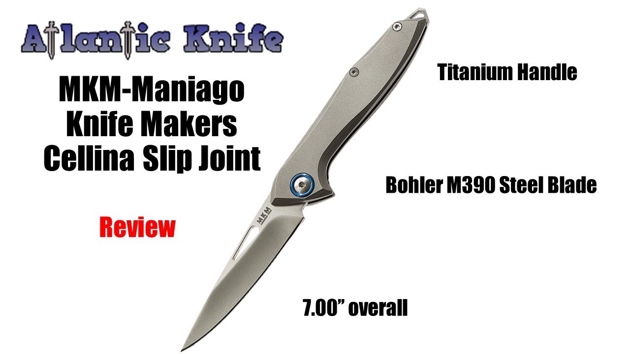 MKM-Maniago Knife Makers Cellina Folding Knife Review | Atlantic Knife Reviews 2020