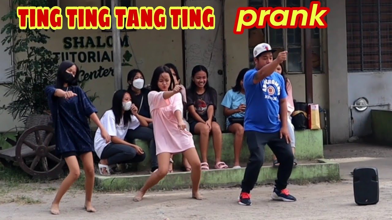 ting ting tang ting tiktok public prank | pati sila napapa sayaw 🤣🤣