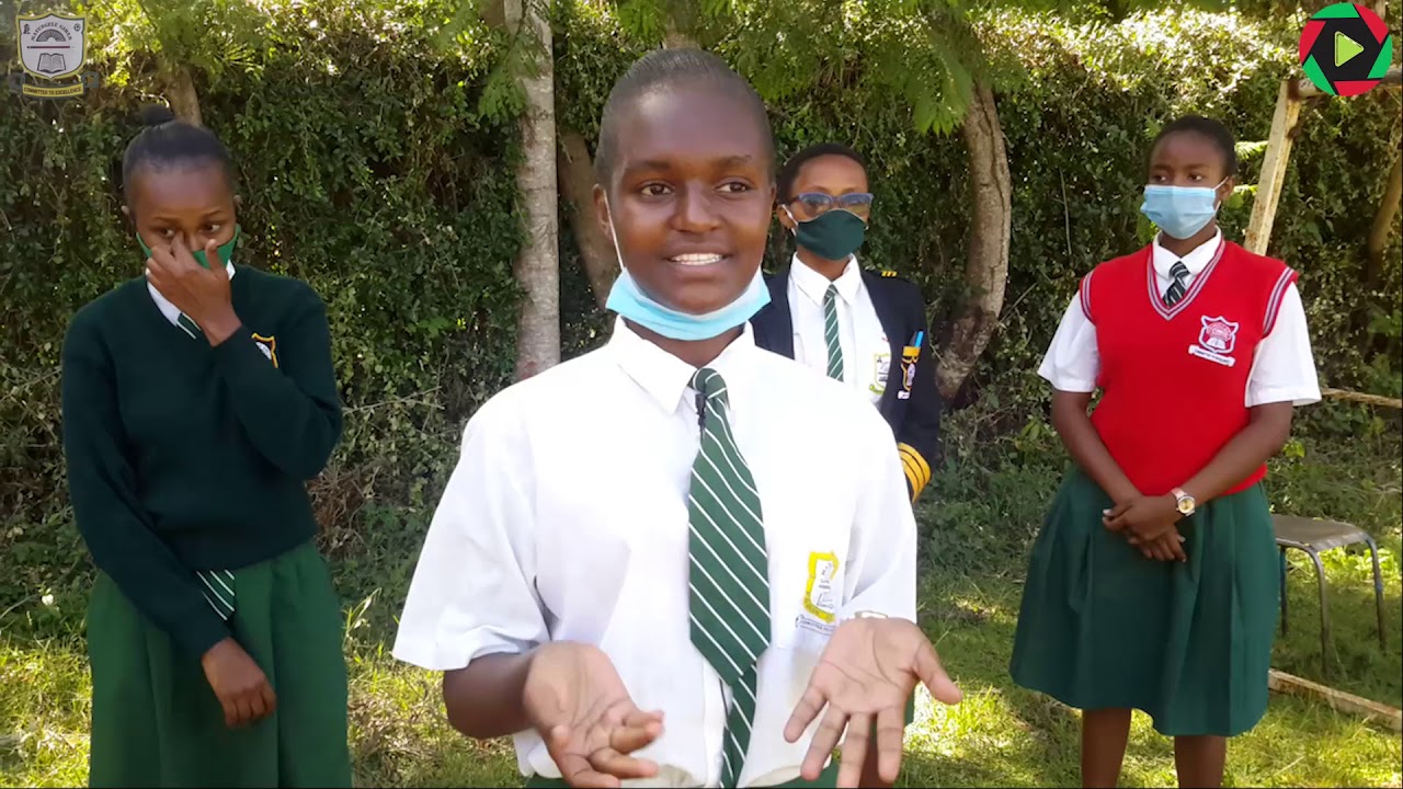 Matungulu Girls High School. Psychosocial Support Program. Student treated like Queens Lovely!!!