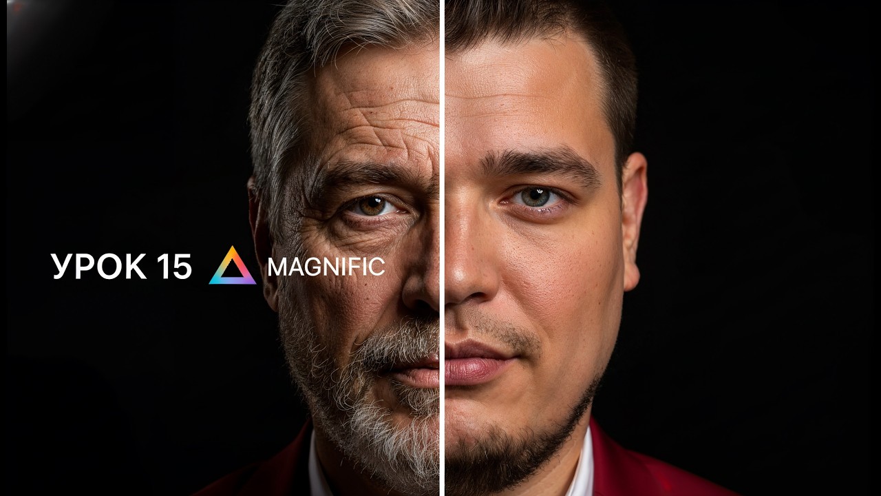 Лучший апскейлер изображений.Magnific. Урок 15.✅. Нейросети для начинающих.Обзор, цены, возможности.
