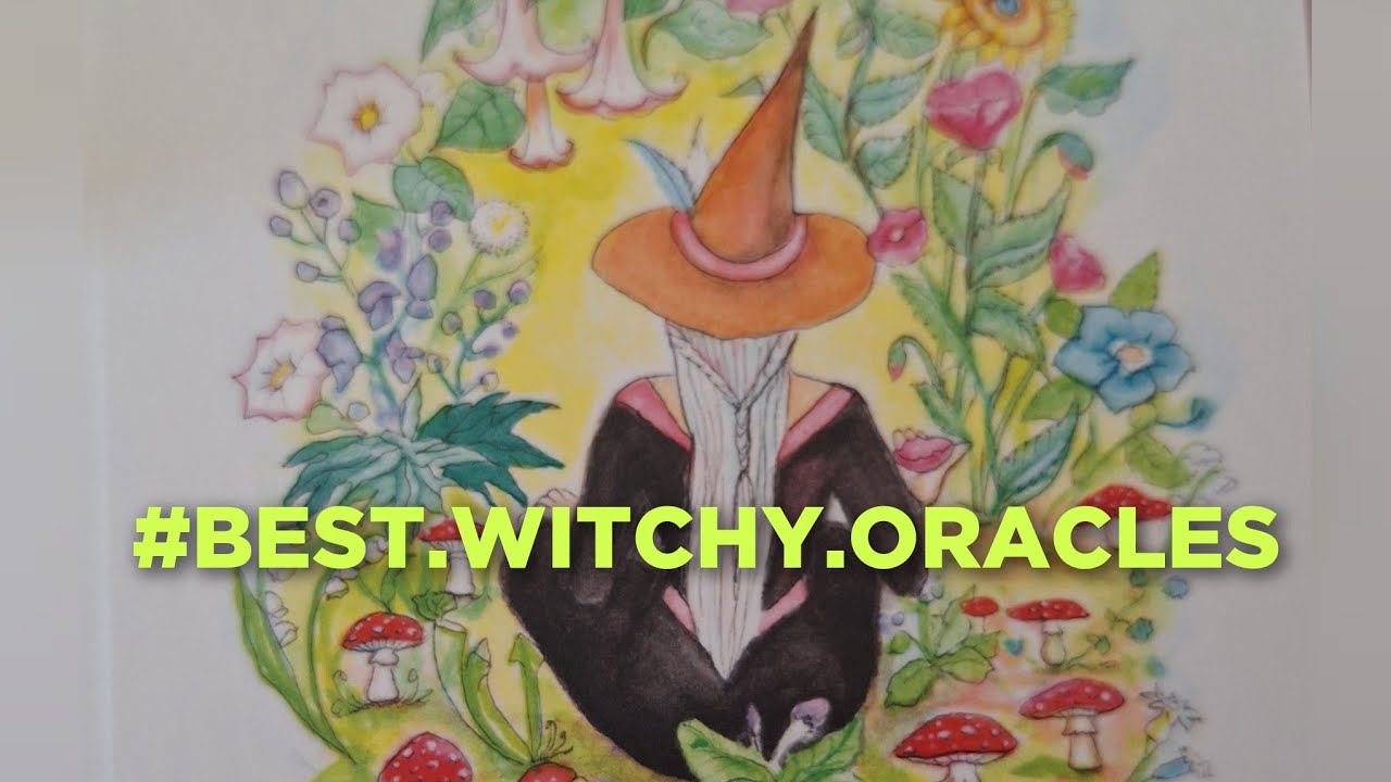My WITCHY Oracle cards #Bestwitchydecks#tarotcollection