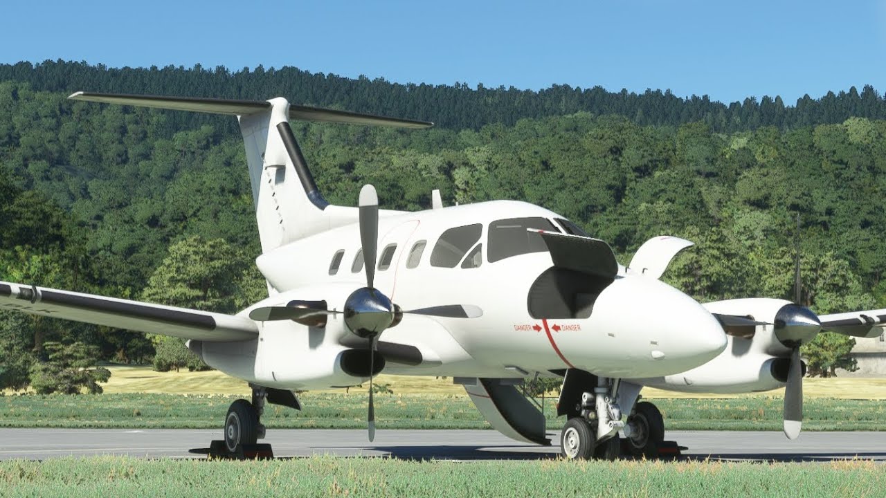 First look at the BRSim Designs EMB-121 in Microsoft Flight Simulator