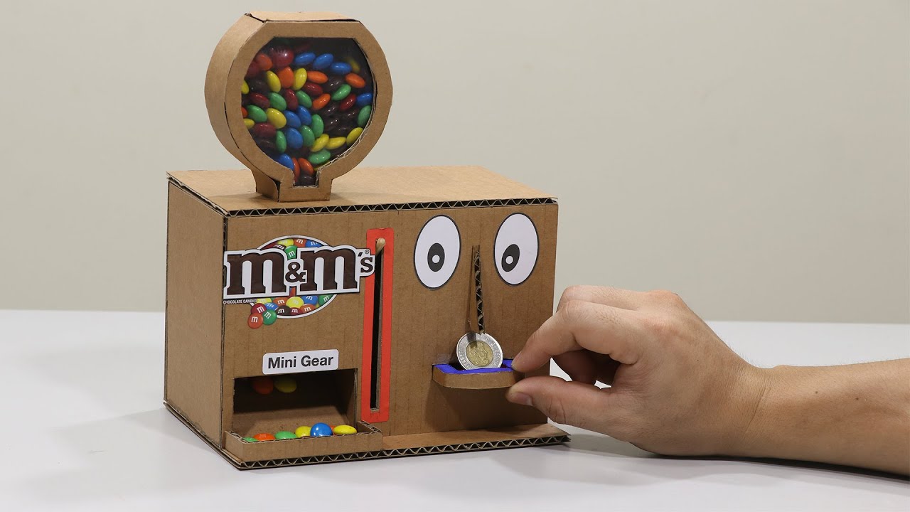 Build m&m Chocolate Vending Machine at Home