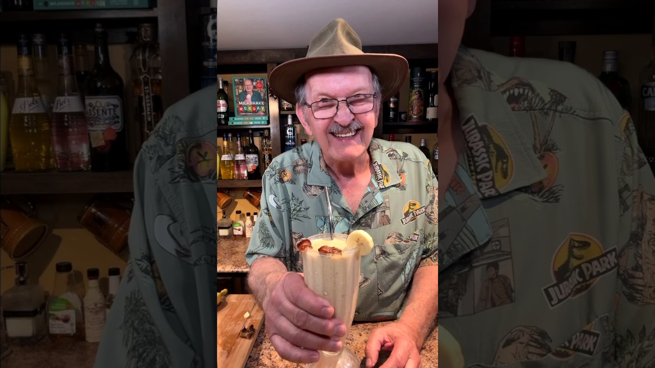 Jurassic Park Banana Date Shake, Happy Milkshake Monday!