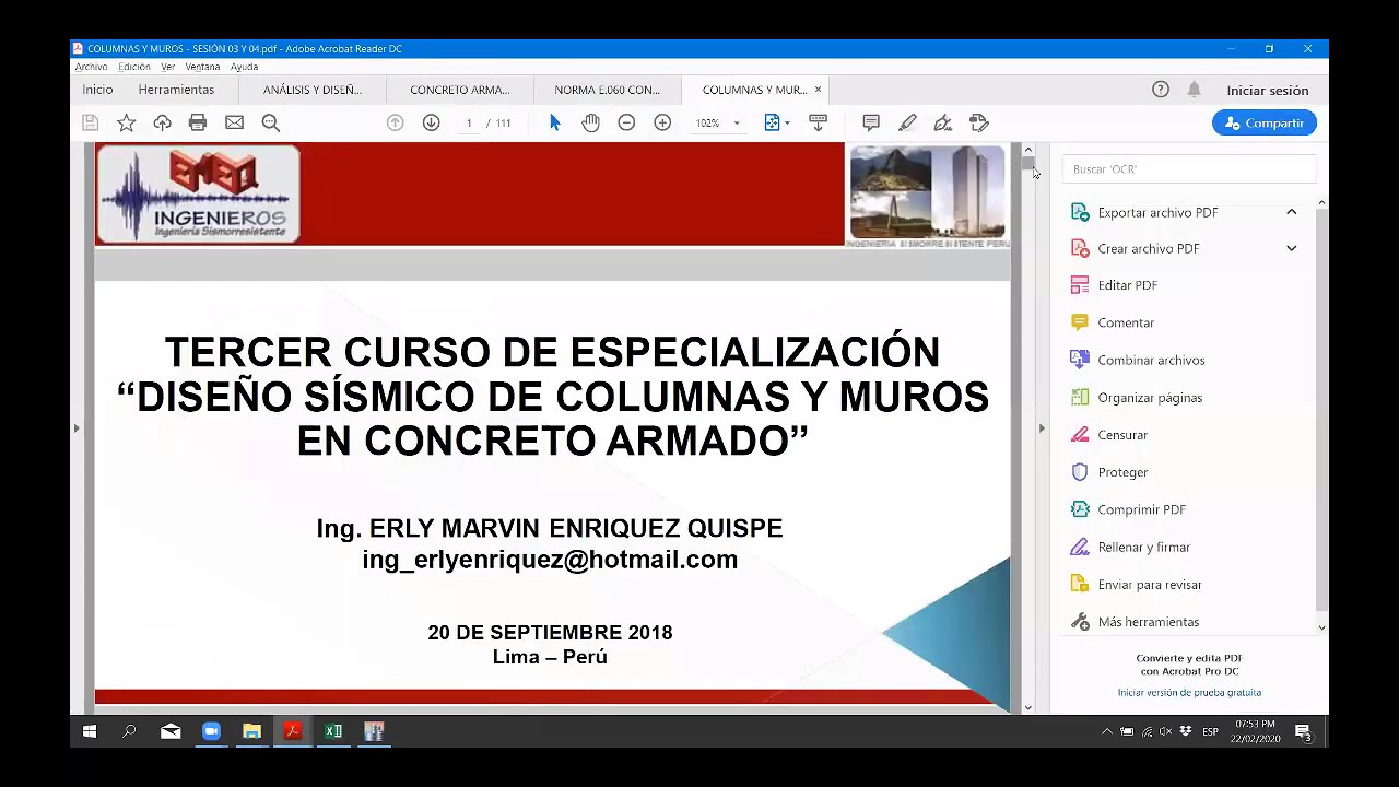 14 SESIÓN 05   DISEÑO SISMICO DE VIGAS CONSULTAS