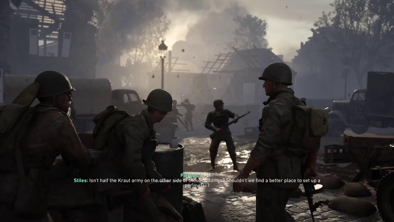 Call of Duty WWII gameplay pt1 🔫 [No commentary]
