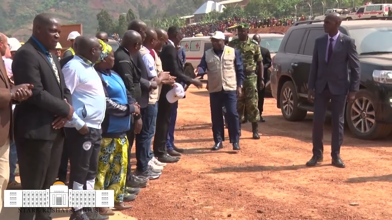 Inauguration du barrage Jiji construit dans le cadre du projet hydroélectrique Jiji-Murembwe