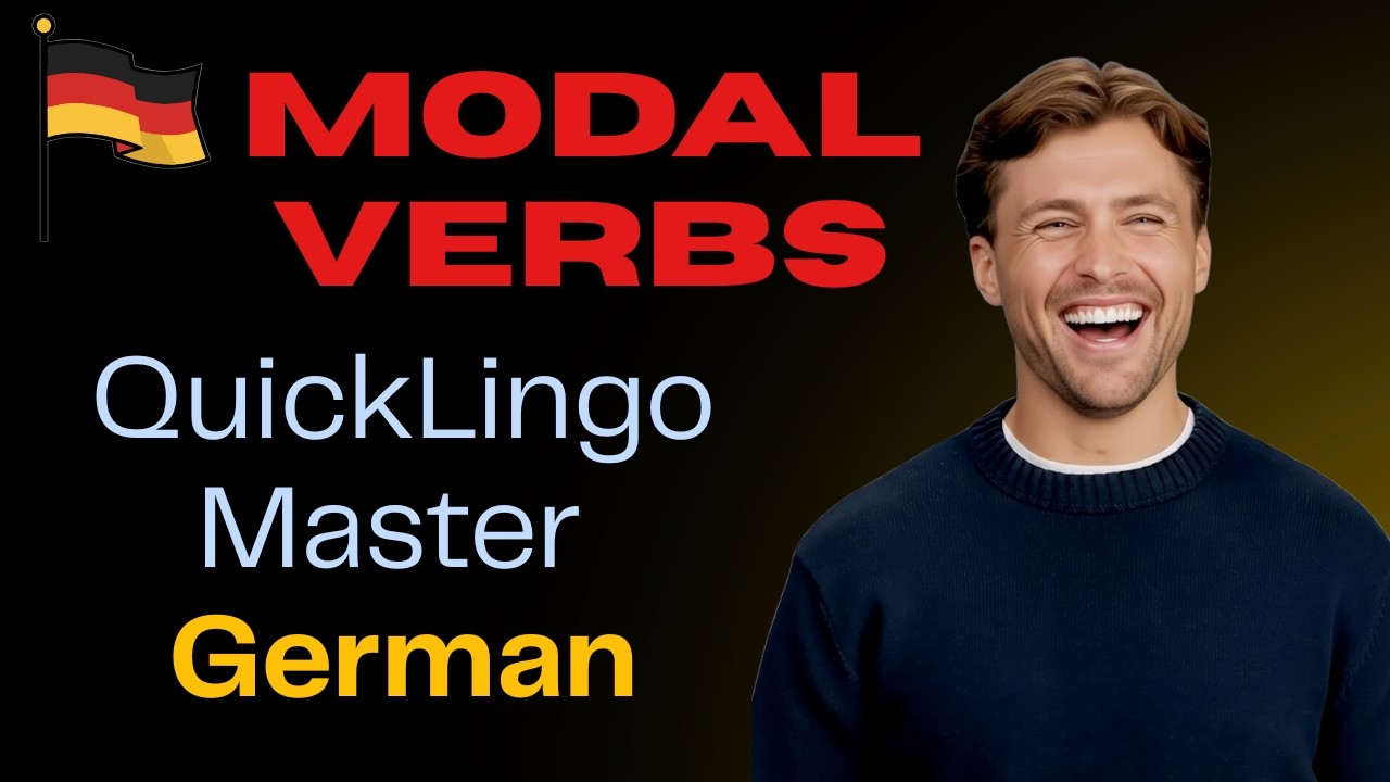 [A1] German Modal Verbs - Können, Müssen, Wollen & More!