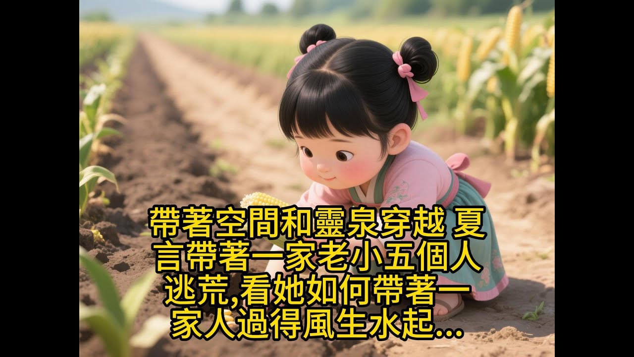 #平行世界有聲書【靈泉農女全文】現代醫師，帶著靈泉空間穿越成一個小農女，帶著萍水相逢的一家人逃荒，空間在手，天下我有，且看她如何帶一家人過得風生水起... #有聲書 #逃荒 #种田 #古代言情