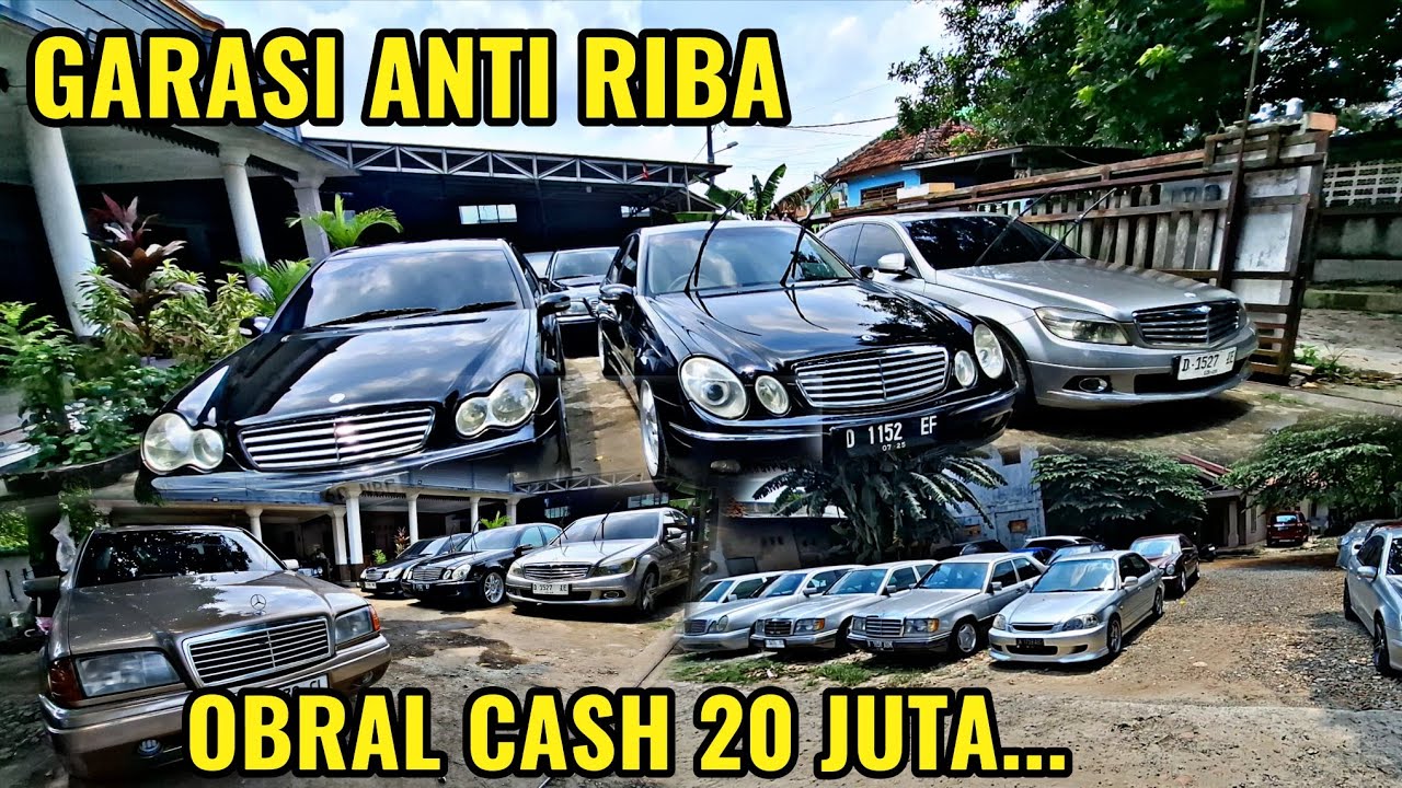 GARASI ANTI RIBA OBRAL CASH 20 JUTAAN RAME DISERBU PEMBELI‼️