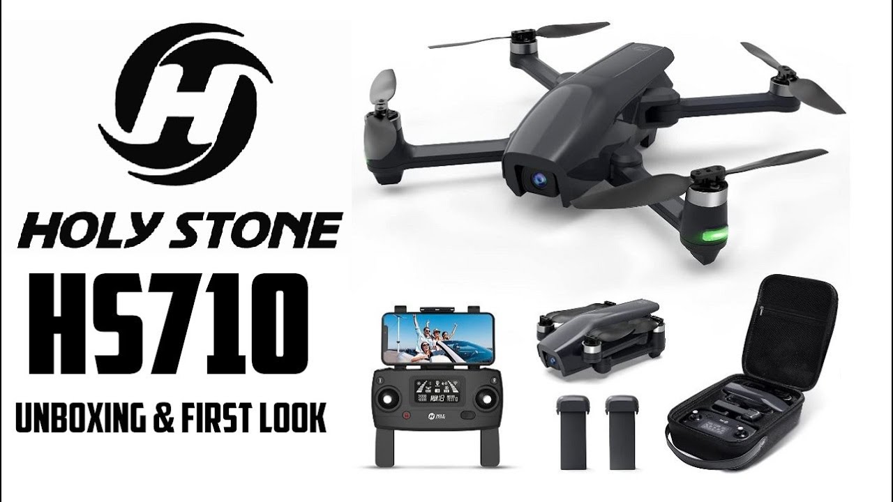 Бесщеточный GPS-дрон Holystone HS710 с 4K-камерой