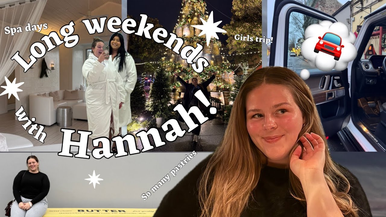 🧖‍♀️Napa Vlog!!🌸 R&R, spa days, and lots of pastries 