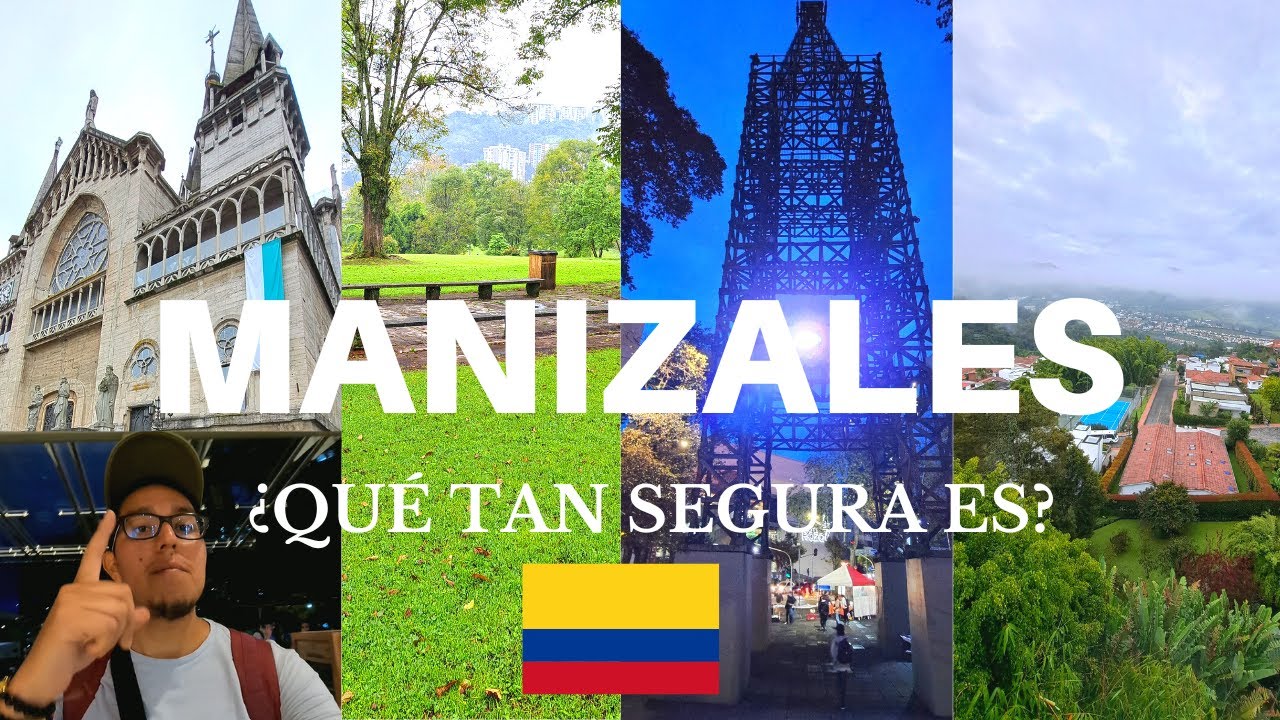 👮‍♂️Asi es LA CIUDAD MÁS SEGURA de Colombia MANIZALES 🇨🇴 ¿Tiene la MEJOR CALIDAD de VIDA?
