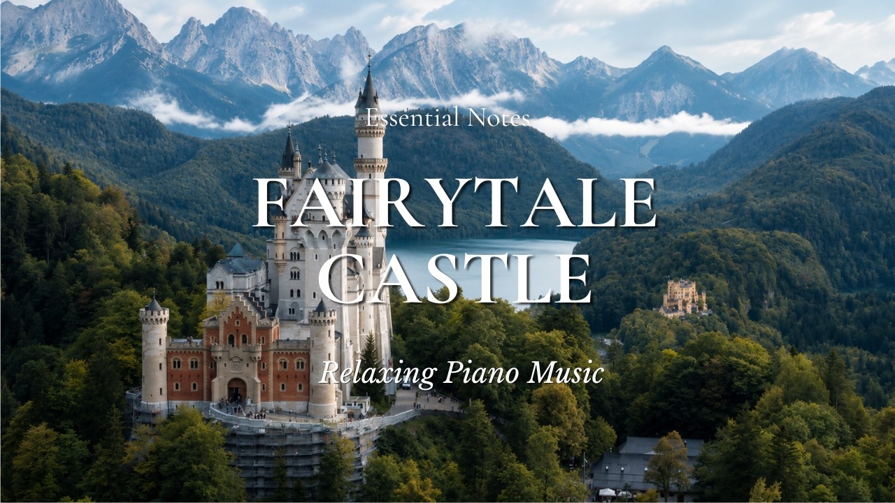 Piano Music with European Castles | Peaceful Piano Soundscapes