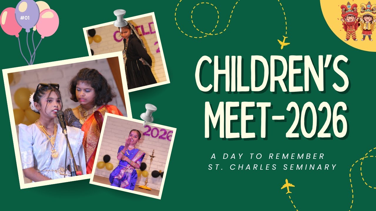 Children’s Meet 2026 – St. Charles Seminary #socialservice