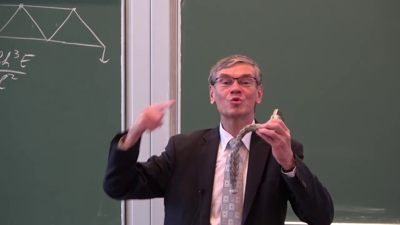 VL 27, Prof Popov: Statik und elementare Festigkeitslehre. Knickung II. Eulersche Knickfälle.