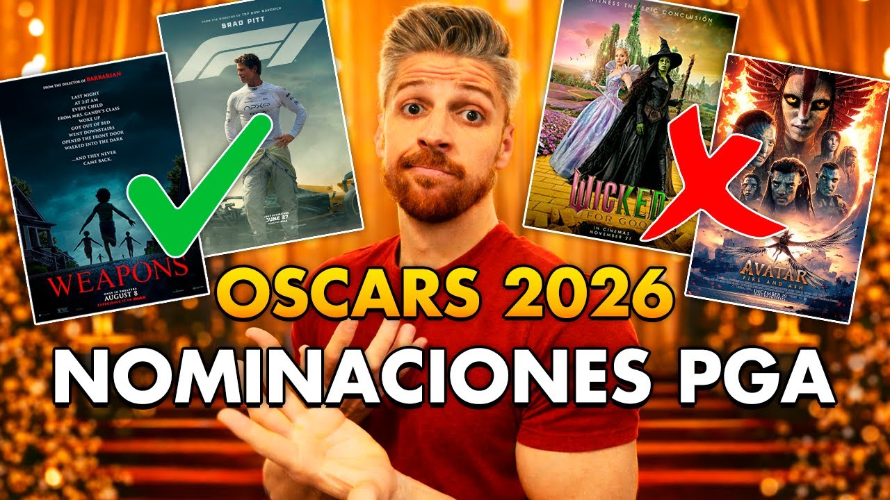 OSCARS 2026: NOMINACIONES PGA - Reacción y Análisis | Favoritas, Predicciones, Premios, Productores