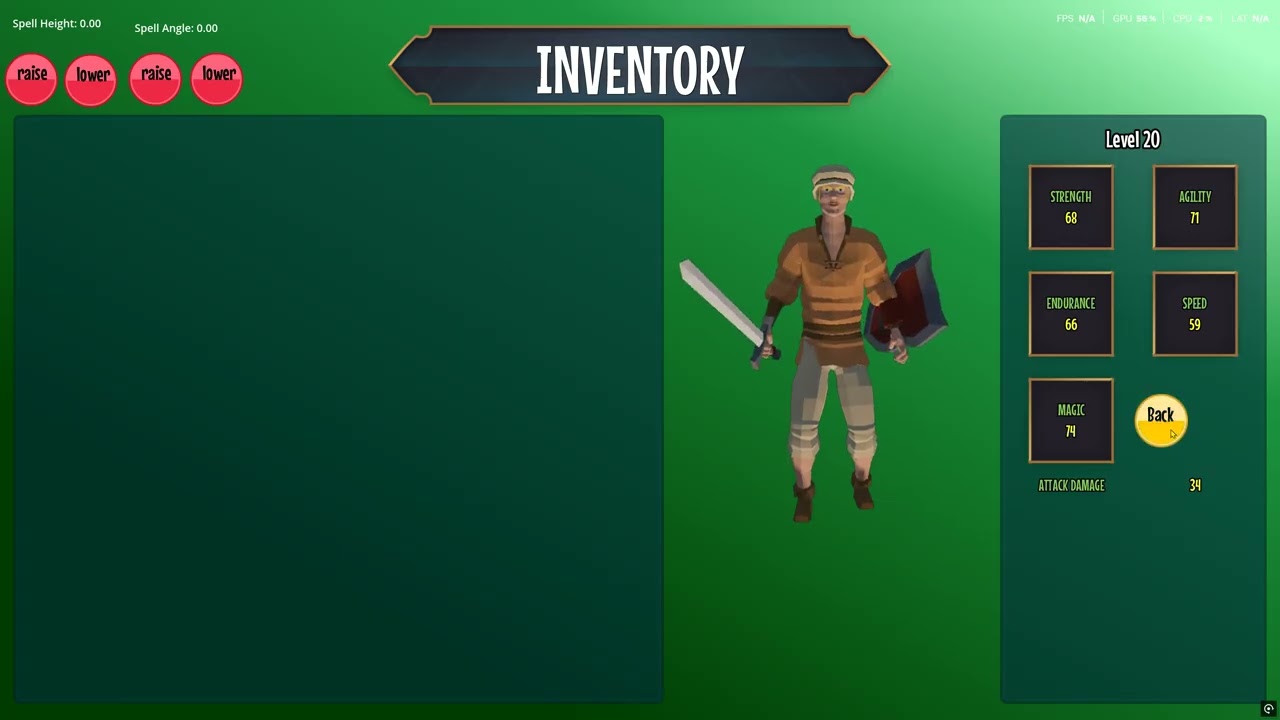 GODOT 3D RPG Dev showcase