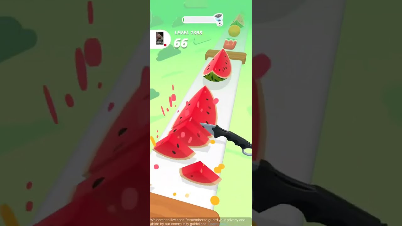 Perfect Slices Live Now 🍎🔪 Gameplay #Live #shortslive