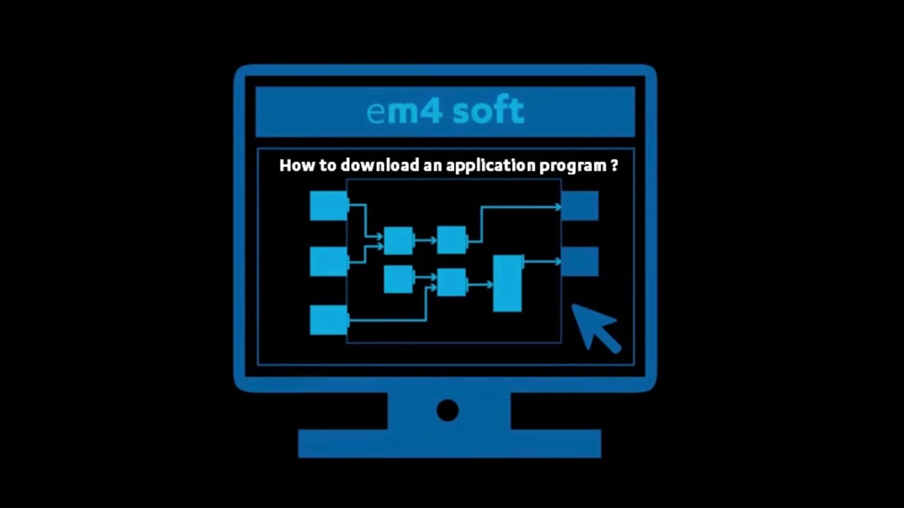 Tutorial em4 Ethernet: How to download an application program