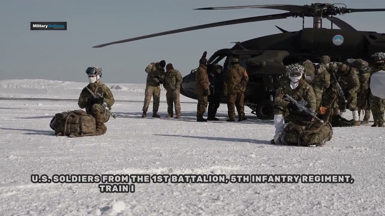 U.S. & Japan Forces Train for Combat Readiness | North Wind 25 Cold-Weather Exercise