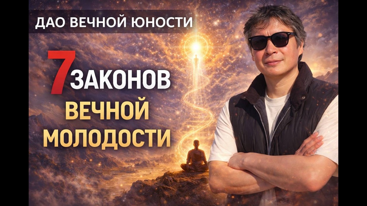 ПОЧЕМУ ЭНЕРГИЯ СТАРЕЕТ РАНЬШЕ ТЕЛА: 7 ЗАКОНОВ ВЕЧНОЙ МОЛОДОСТИ