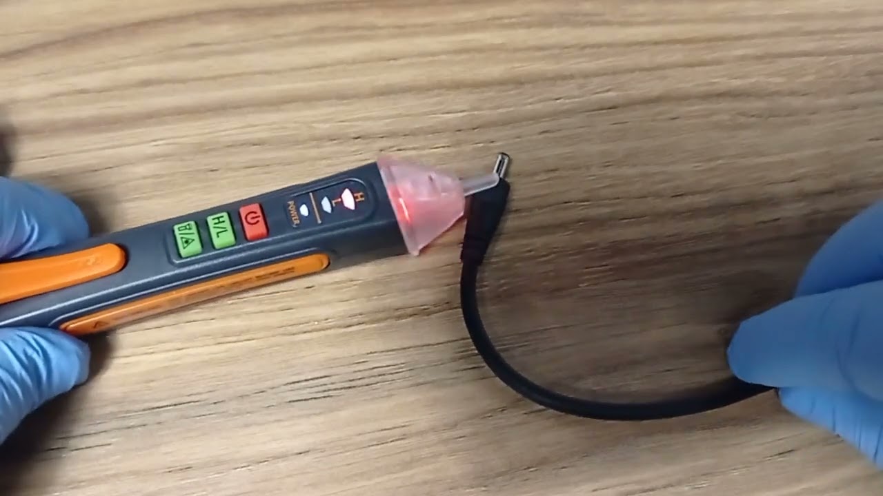 Bez dotykowy wykrywacz napięcia NJTY T-02A AC VOLTAGE DETEKTOR