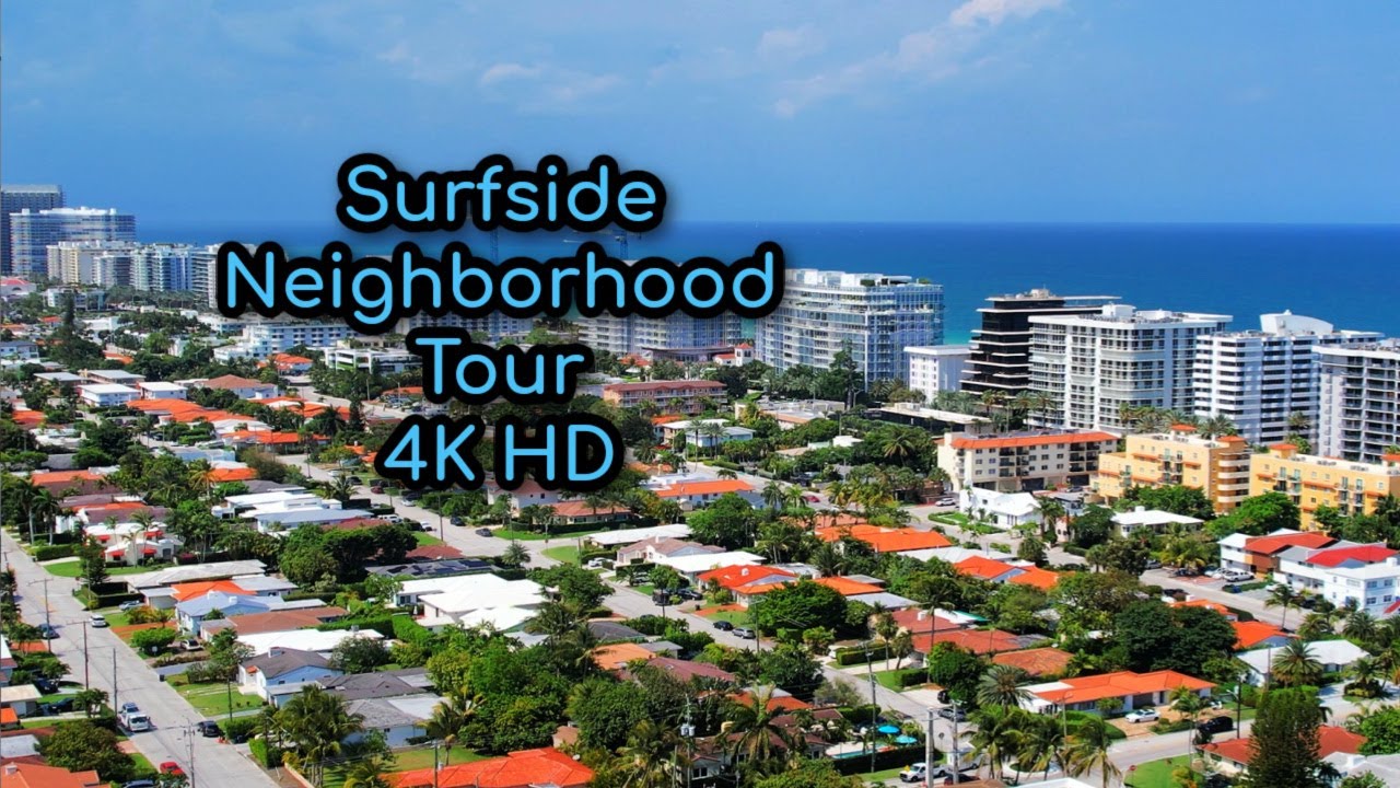 Surfside in 4K | Miami | Florida | Neighborhood Tour