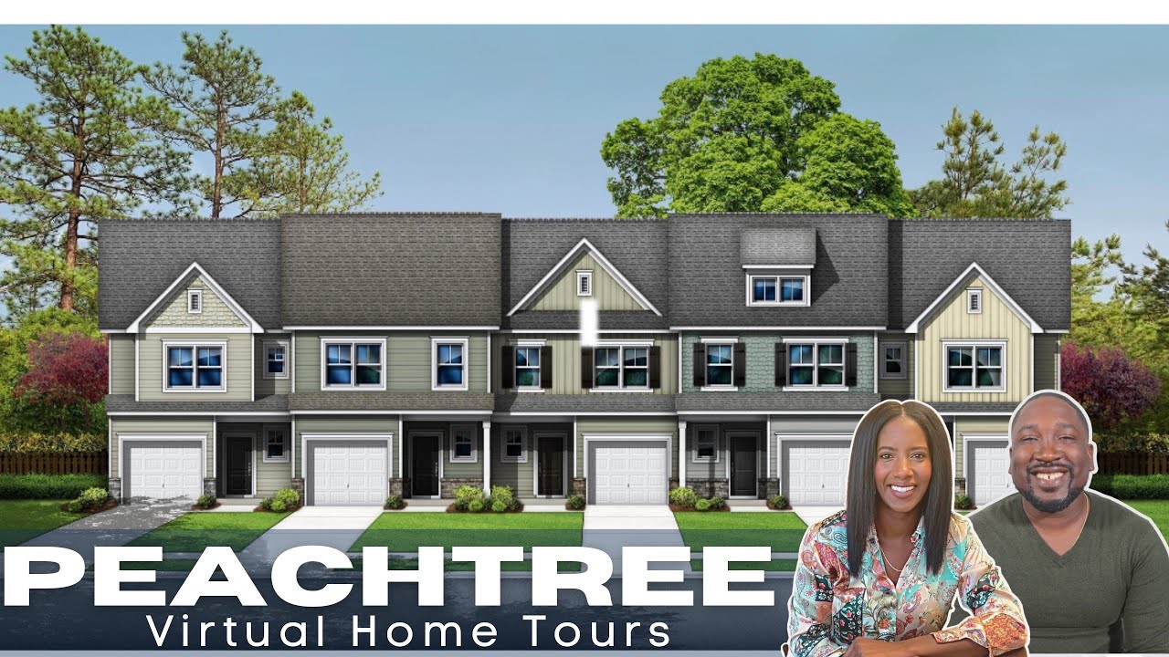 Peachtree  floor Plan | Townhomes in Columbia, South Carolina | Stanley Martin Homes