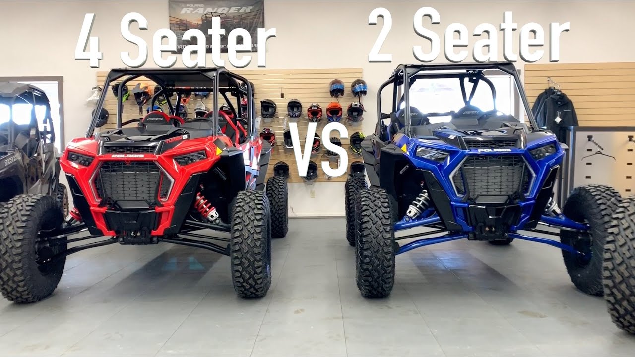 RZR Turbo S  (2 vs 4 Seater)