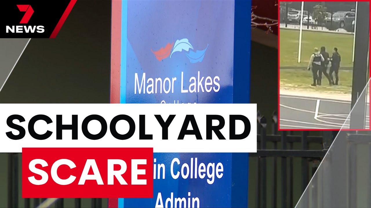 Students barricade themselves in classrooms during a dramatic end to a police chase | 7NEWS