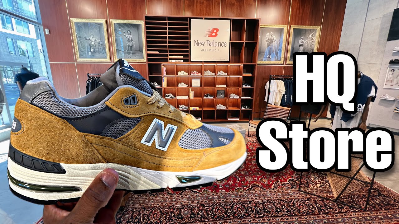 Shopping at New Balance Headquarters Store!!!