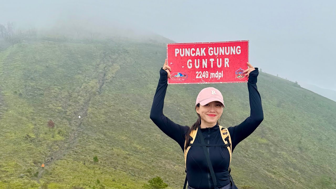 Tektok Gunung Guntur via Citiis | Viewnya Juara 🤩 Otot Kaki Cepat Kebentuk!! 🔥