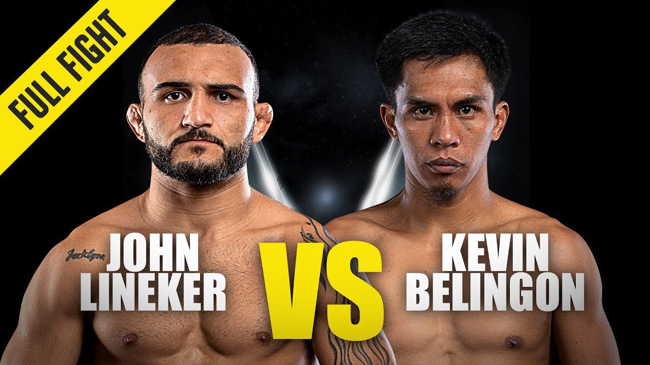 Джон Линекер против Кевина Белингона | Полный бой ONE Championship