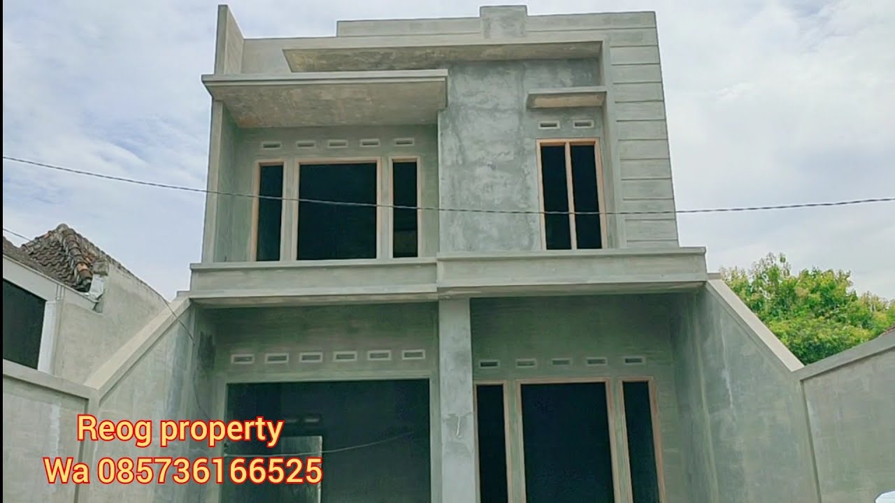 RUMAH MINIMALIS LANTAI 2 EMPAT KAMAR TIDUR