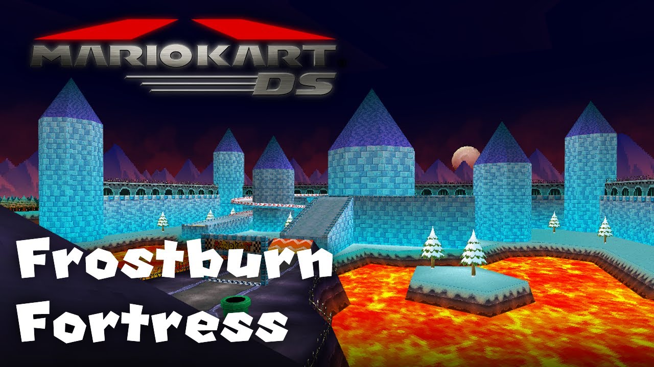 Frostburn Fortress - Mario Kart DS Custom Track