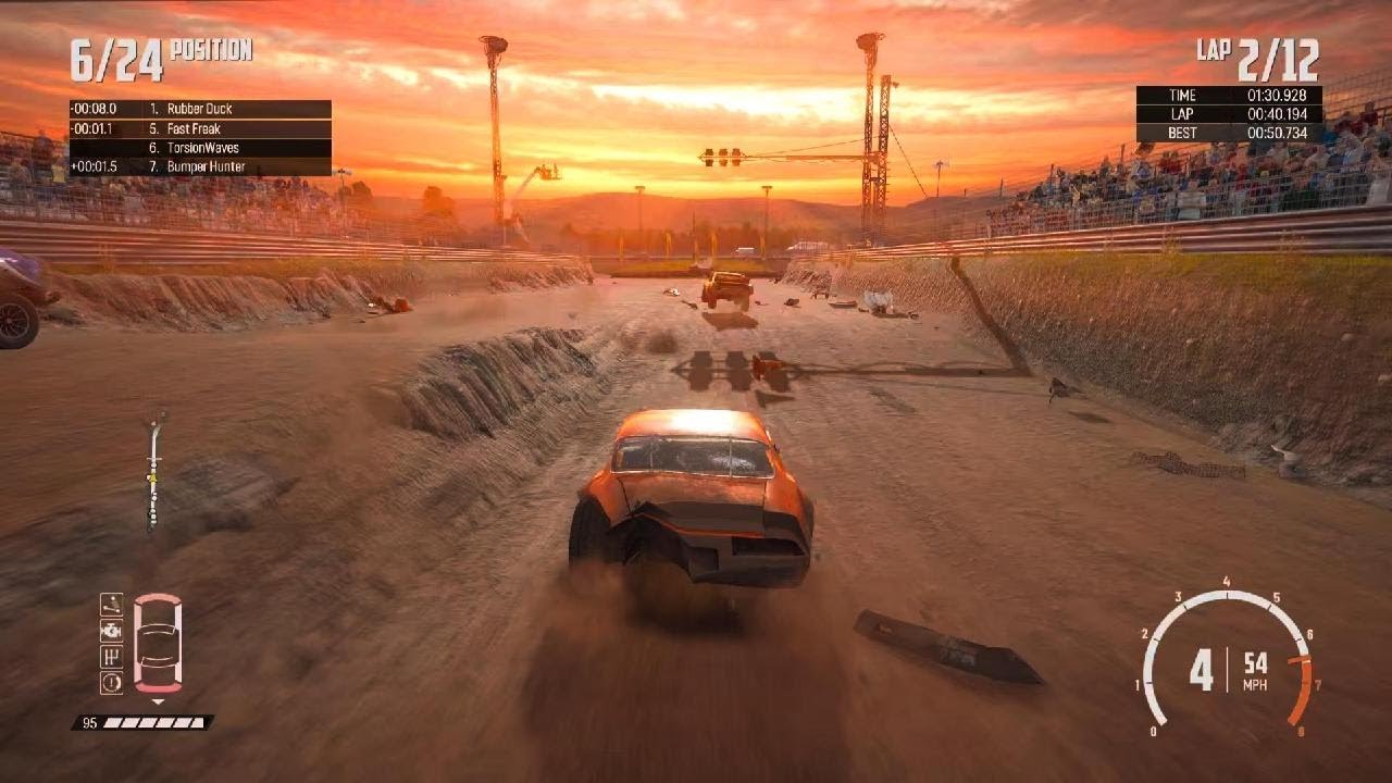 Wreckfest All I can say is WOW Look at the Sky