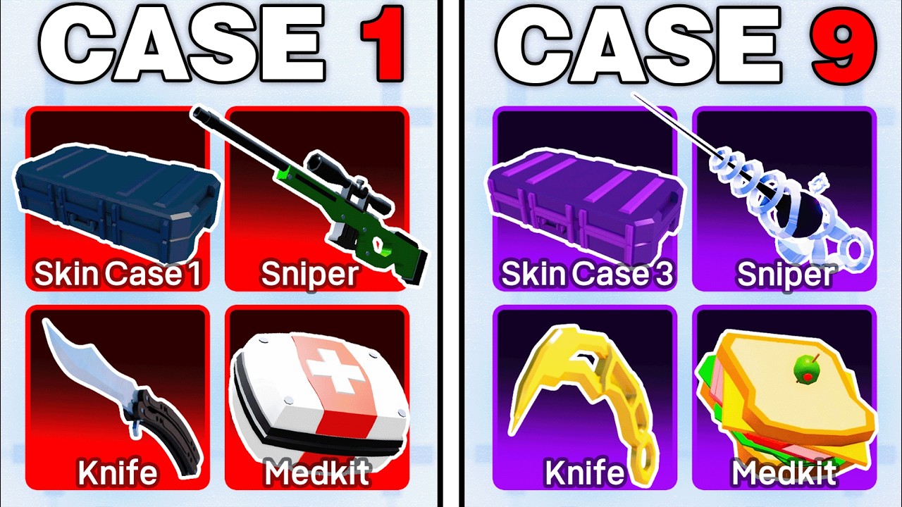 Skincases Decide my loadout in Roblox Rivals!